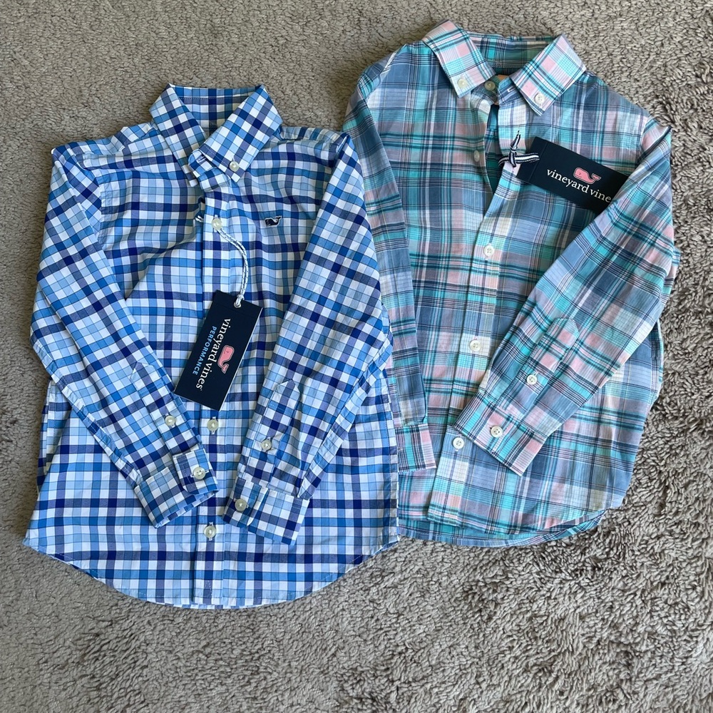NWT vineyard vines toddler button down